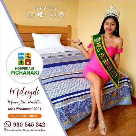 Imagen de la habitación del Hotel Hospedaje Pichanaki. Foto 3