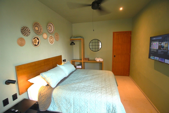 Imagen de la habitación del Hotel Hospedarte Central. Foto 13