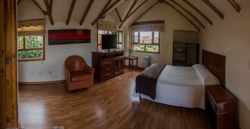 Imagen de la habitación del Hotel Hospederia El Portal de las Flores, Chia. Foto 4
