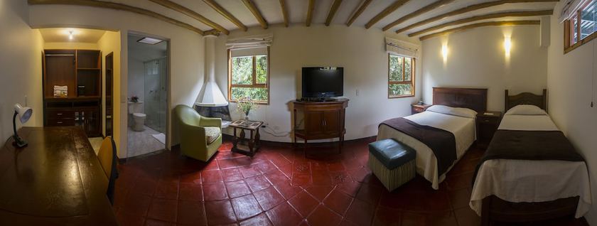 Imagen de la habitación del Hotel Hospederia El Portal de las Flores, Chia. Foto 18