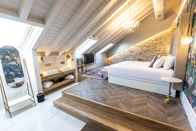 Imagen de la habitación del Hotel Hospedium Barómetro de Camariñas. Foto 10