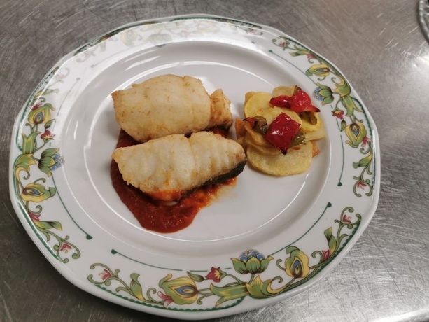 Imagen del bar/restaurante del Hotel Hospedium Continental Mojácar. Foto 9