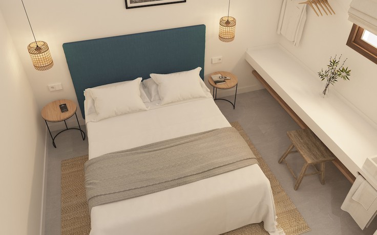 Imagen de la habitación del Hotel Hostal Castell de Lô. Foto 7