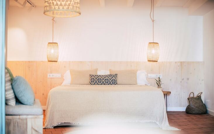 Imagen de la habitación del Hotel Hostal Ses Negres. Foto 15