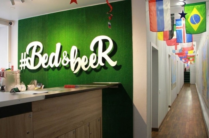 Imagen del bar/restaurante del Hotel Hostel Bedandbeer Taganka. Foto 3