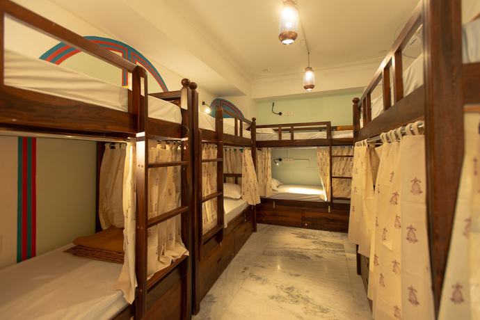 Imagen de la habitación del Hotel Hostel Mantra, Udaipur. Foto 6