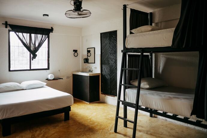 Imagen de la habitación del Hotel Hostel Oryx Tulum. Foto 12