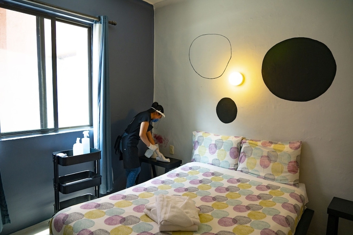 Imagen de la habitación del Hotel Hostel Suites DF. Foto 6