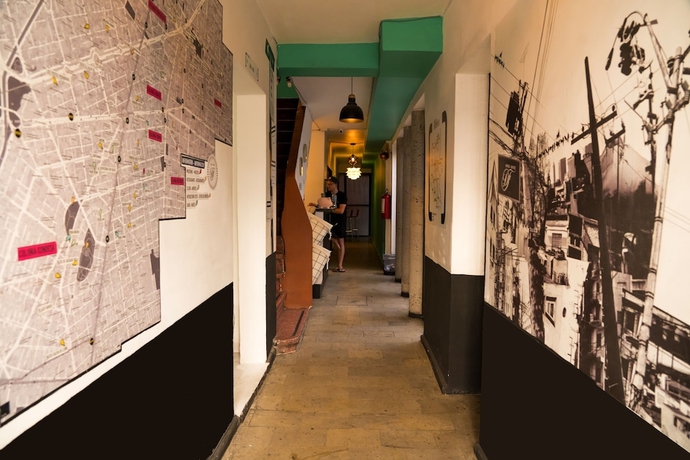 Imagen de los interiores del Hotel Hostel Suites DF. Foto 19