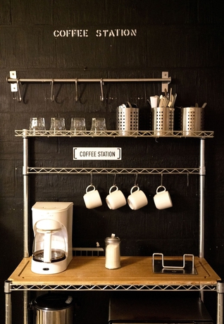 Imagen del bar/restaurante del Hotel Hostel Suites DF. Foto 5