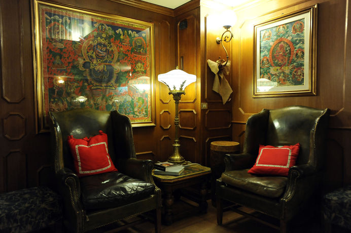 Imagen del bar/restaurante del Hotel Hostellerie Des Guides. Foto 4