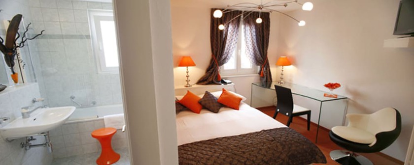 Imagen de la habitación del Hotel Hostellerie de Gen&egrave;ve, VEVEY . Foto 7
