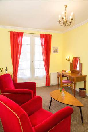 Imagen de la habitación del Hotel Hostellerie de la Roseraie. Foto 8