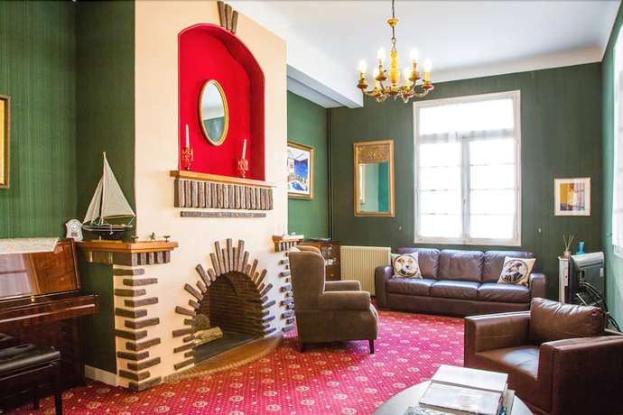 Imagen del bar/restaurante del Hotel Hostellerie de la Roseraie. Foto 5