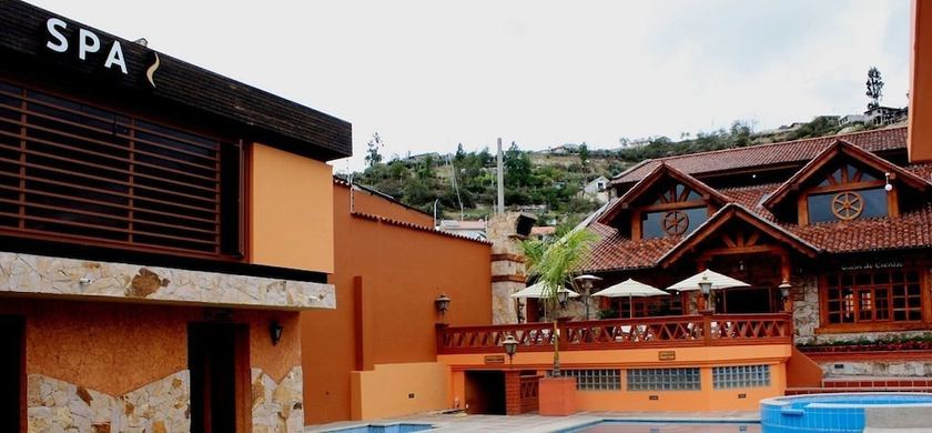 Imagen de la piscina del Hotel Hosteria Casa Grande. Foto 18