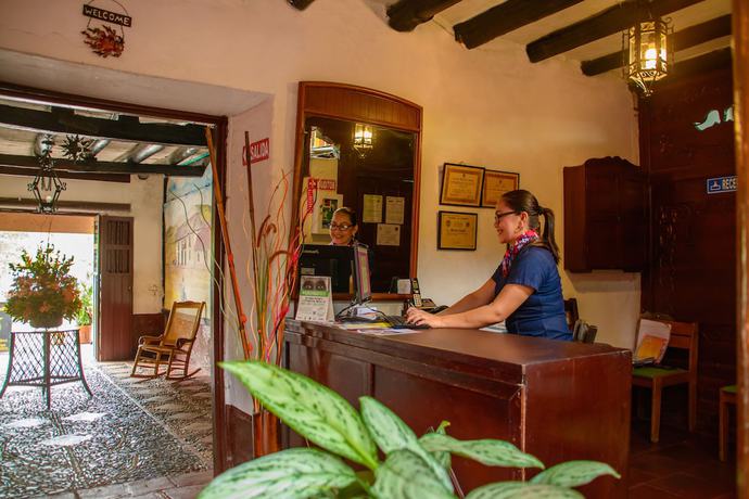 Imagen de los interiores del Hotel Hosteria Colonial La Cueva de Leo. Foto 20