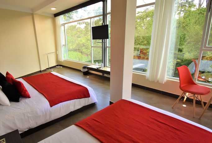 Imagen de la habitación del Hotel Hoster&iacute;a Ecopark. Foto 7