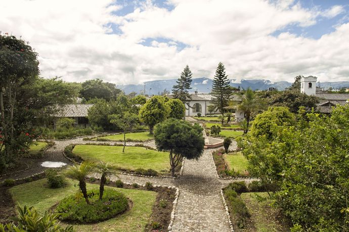 Imagen de los exteriores del Hotel Hoster&iacute;a Hacienda Pueblo Viejo. Foto 15