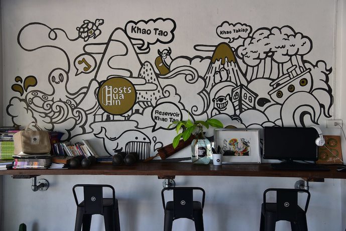Imagen de los interiores del Hotel Hosts Huahin - Hostel. Foto 8