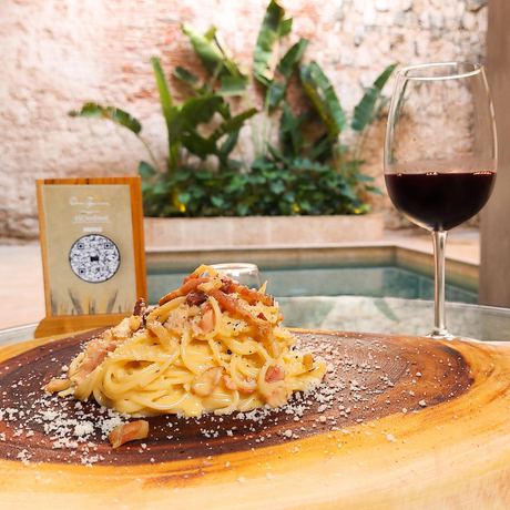 Imagen del bar/restaurante del Hotel Hotel Casa Don Luis by Faranda Boutique, a member of Radisson Individuals. Foto 4