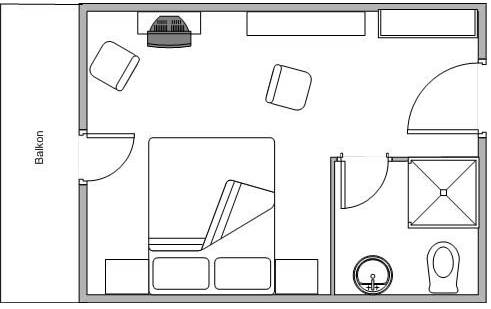 Imagen de la habitación del Hotel Hotel Daneu. Foto 31