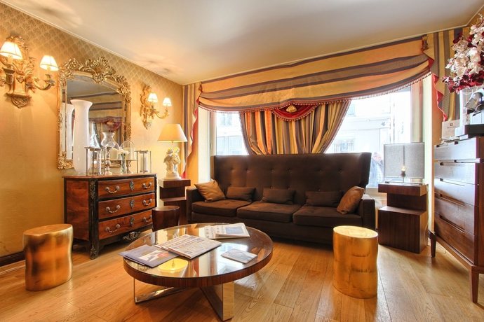 Imagen de los interiores del Hotel Hotel Des Deux Continents. Foto 13