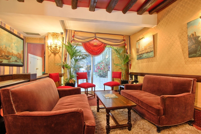 Imagen de los interiores del Hotel Hotel Des Deux Continents. Foto 15