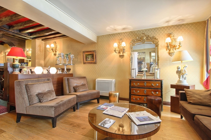 Imagen de los interiores del Hotel Hotel Des Deux Continents. Foto 16