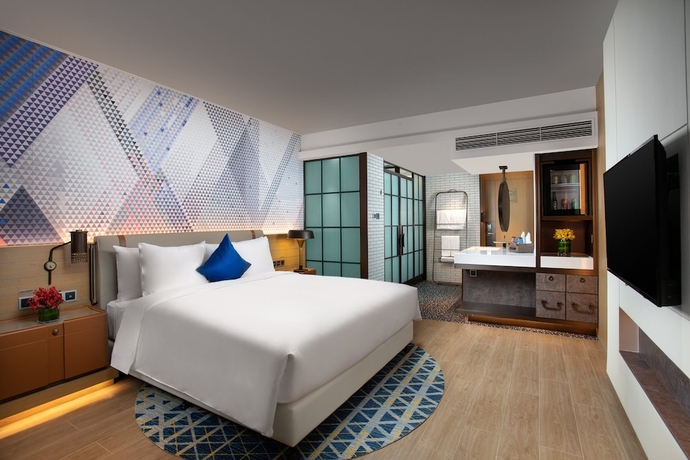 Imagen de la habitación del Hotel Hotel Indigo Hainan Xiangshui BAY. Foto 6