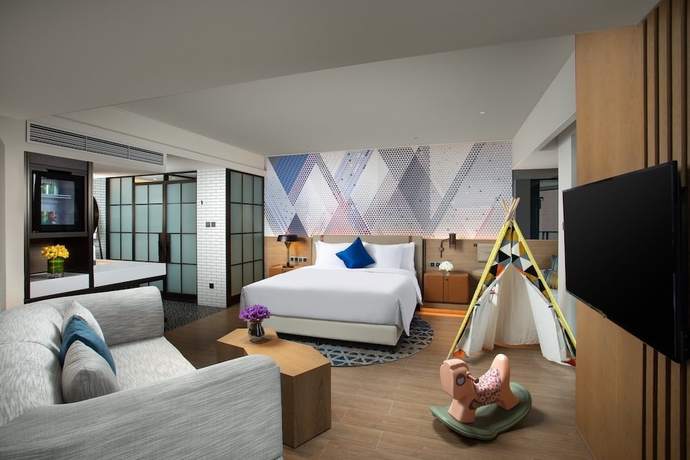 Imagen de la habitación del Hotel Hotel Indigo Hainan Xiangshui BAY. Foto 16