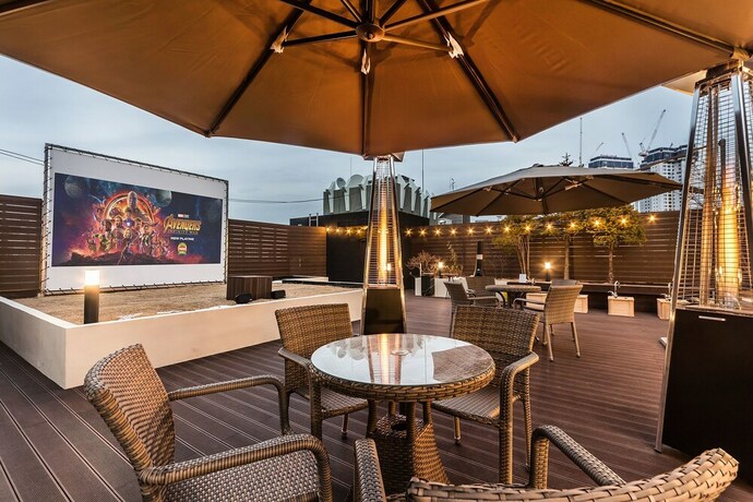 Imagen del bar/restaurante del Hotel Hotel Kobos. Foto 5