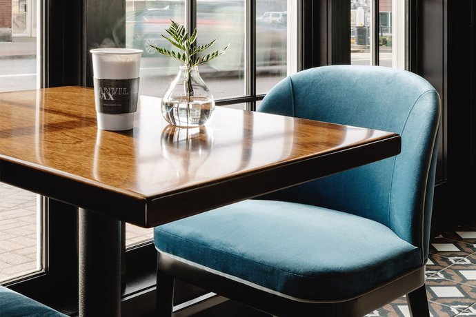 Imagen del bar/restaurante del Hotel Hotel Morgan a Wyndham Hotel. Foto 2