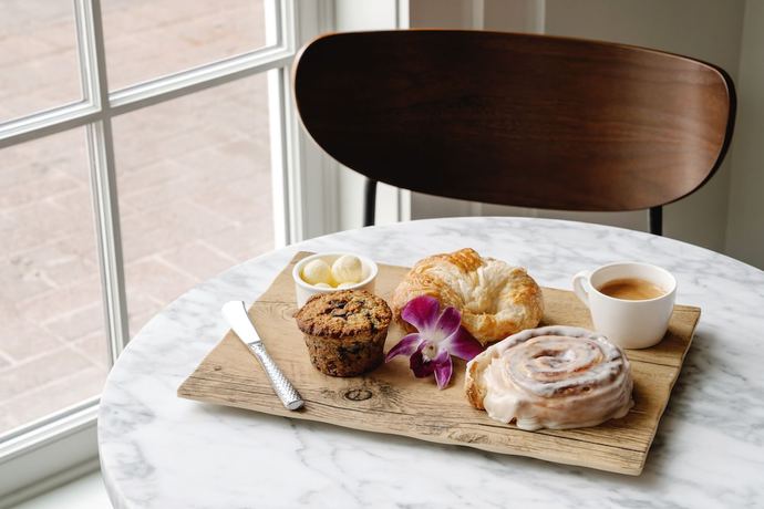 Imagen del bar/restaurante del Hotel Hotel Morgan a Wyndham Hotel. Foto 3