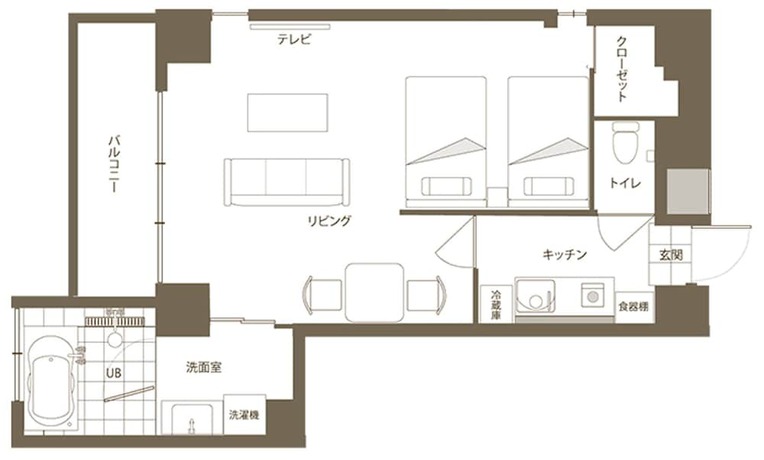 Imagen de la habitación del Hotel Hotel Omoro 58. Foto 10