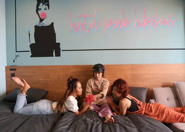 Imagen de la habitación del Hotel Hotel Pink Hibiscus. Foto 10
