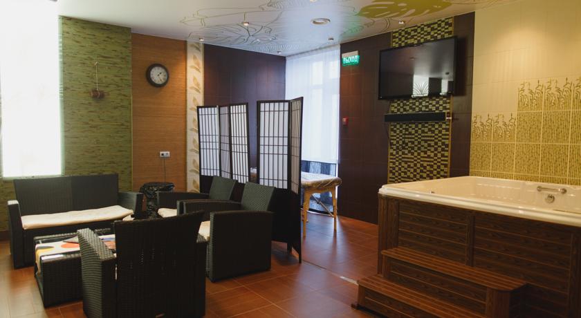 Imagen del bar/restaurante del Hotel Hotel мёd. Foto 2