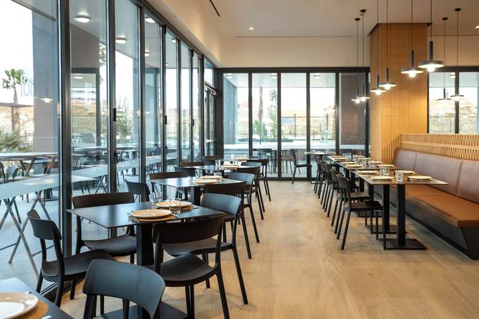 Imagen del bar/restaurante del Hotel Hotel101- Madrid. Foto 2