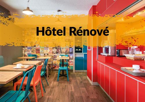 Imagen del bar/restaurante del Hotel Hotelf1 Dole Jura. Foto 12