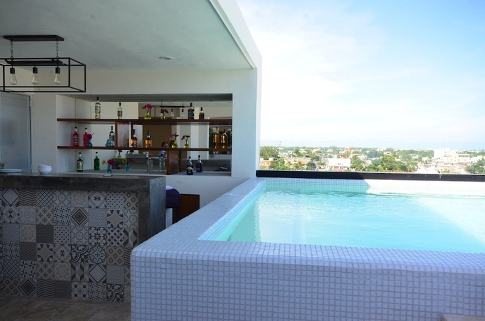 Imagen de la piscina del Hotel Hotelito Del Mar. Foto 19