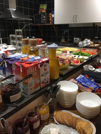 Imagen del bar/restaurante del Hotel Hotell Stortorget, &ouml;stersund. Foto 5