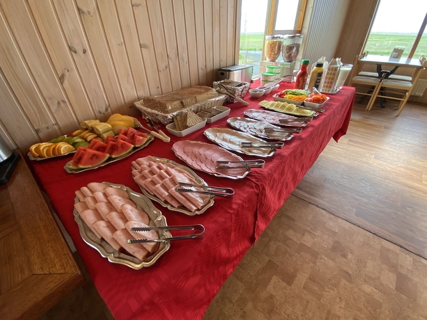 Imagen del bar/restaurante del Hotel Hörgsland cottages. Foto 5