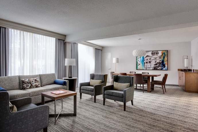 Imagen de la habitación del Hotel Houston Airport Marriott At George Bush Intercontinental. Foto 8