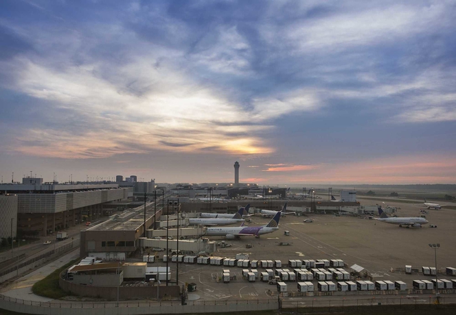 Imagen de los exteriores del Hotel Houston Airport Marriott At George Bush Intercontinental. Foto 12