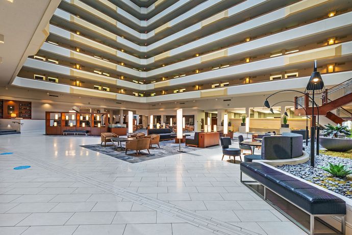 Imagen de los interiores del Hotel Houston Marriott South At Hobby Airport. Foto 20