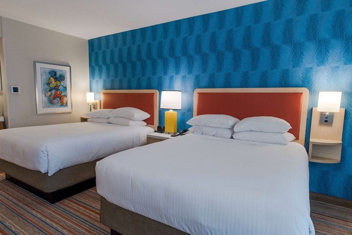 Imagen de la habitación del Hotel Howard Johnson By Wyndham Anaheim and Water Playground. Foto 6