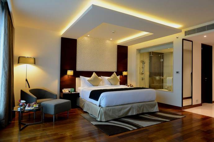 Imagen de la habitación del Hotel Howard Johnson By Wyndham Bengaluru Hebbal. Foto 7
