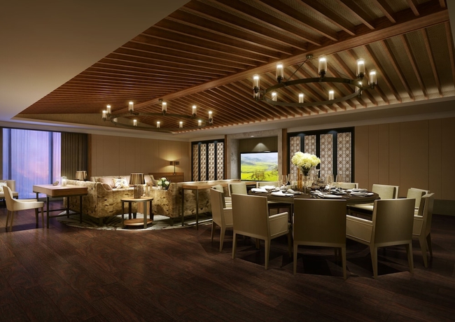 Imagen del bar/restaurante del Hotel Howard Johnson Hot Spring Resort Anshun. Foto 4