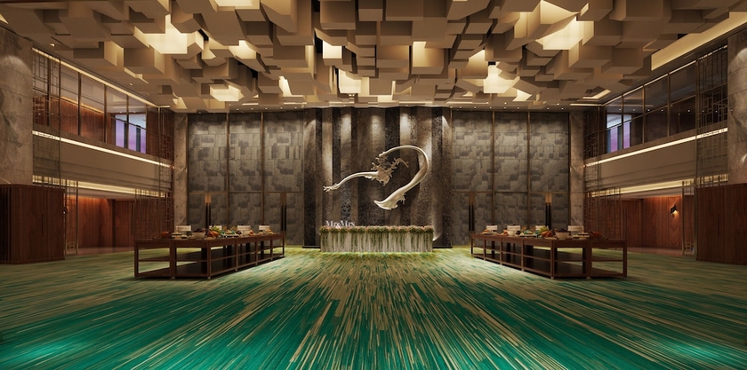 Imagen de los interiores del Hotel Howard Johnson Hot Spring Resort Anshun. Foto 18