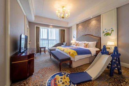 Imagen de la habitación del Hotel Howard Johnson by Wyndham Junhe Hot Springs Resort Beijing. Foto 7