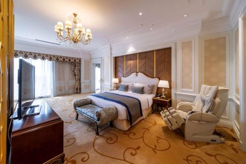 Imagen de la habitación del Hotel Howard Johnson by Wyndham Junhe Hot Springs Resort Beijing. Foto 15
